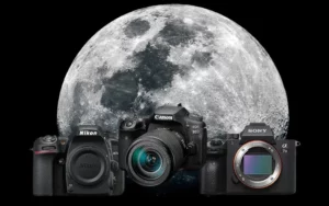 melhor câmera para fotografar a lua