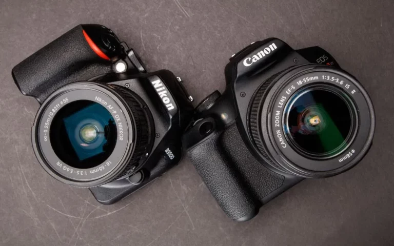 qual a melhor câmera nikon ou canon