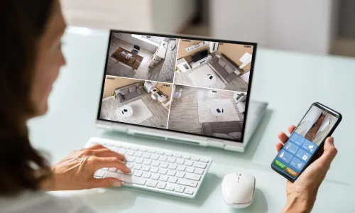 Categorias de aplicativos para monitoramento de câmeras Wi-Fi