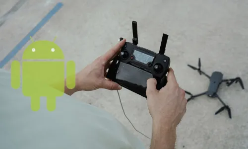 Como conectar a câmera do drone ao telefone Android?