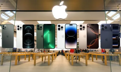 Diferenças entre as gerações de iPhone com 3 câmeras