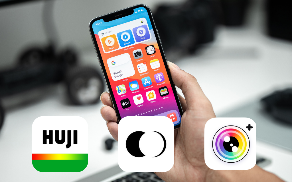 melhor app de câmera para iphone grátis​
