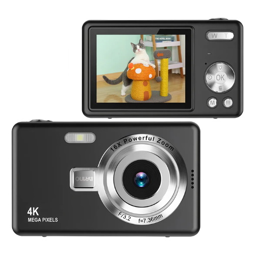 4k CCD Câmera Digital Mini Retro