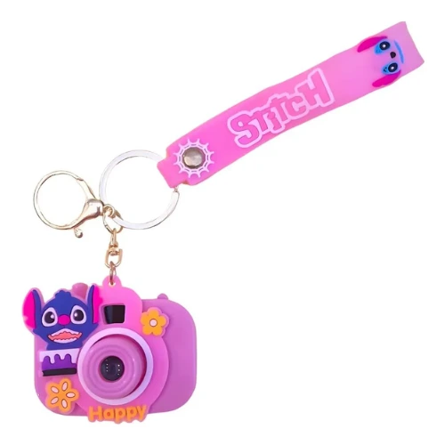 Chaveiro Com Brinquedo Câmera Projetor Stitch Infantil