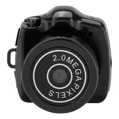 Mini Camera Digital Micro Filmadora Portátil Secreta Espiã Preto