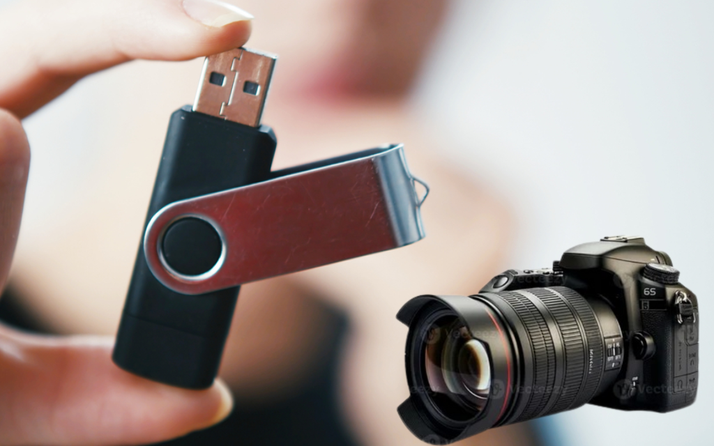 pen drive câmera fotográfica